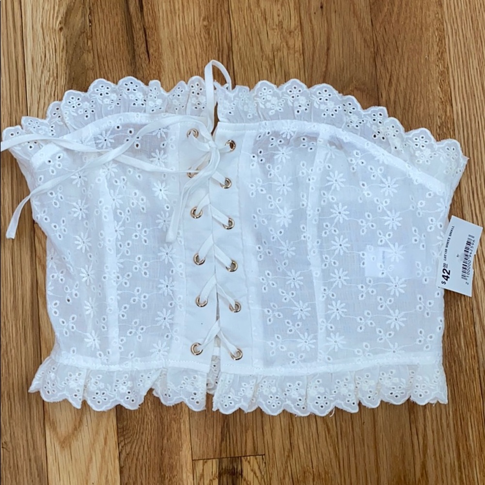 Love+harmony tube top